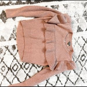 Cozy Crop Sweater Top